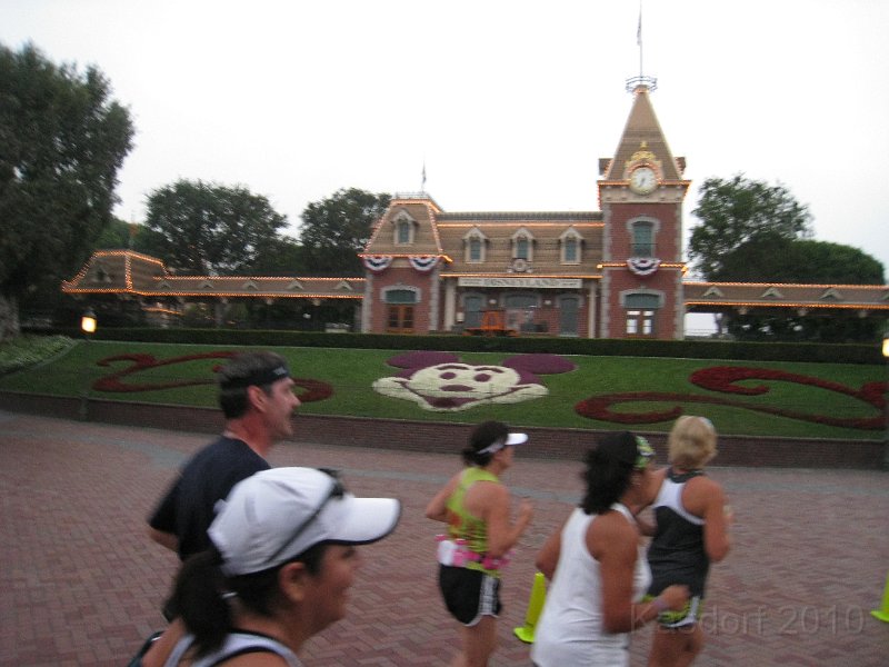 Disneyland 2010 HM Race 0270.JPG - Entering the Magic Kingdom.